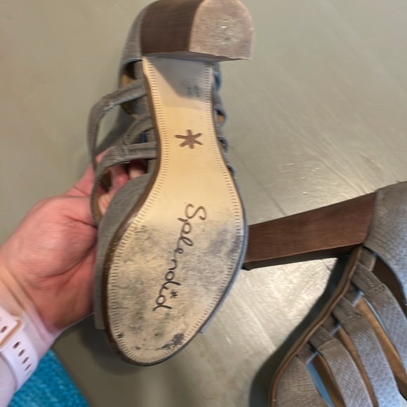 Splendid grey heels concert night out date night boho event fall western preppy - Picture 8 of 10